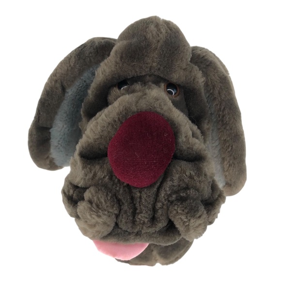 Vintage Ganzbros WRINKLES Dog Plush Hand Puppet 9.5” TALL - Picture 7 of 12